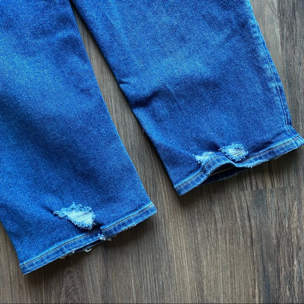 Lane Bryant Distressed Denim Jeans Size 14 - Picture 6 of 9